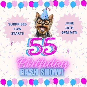 55TH BIRTHDAY BASH JEWELRY SHOW